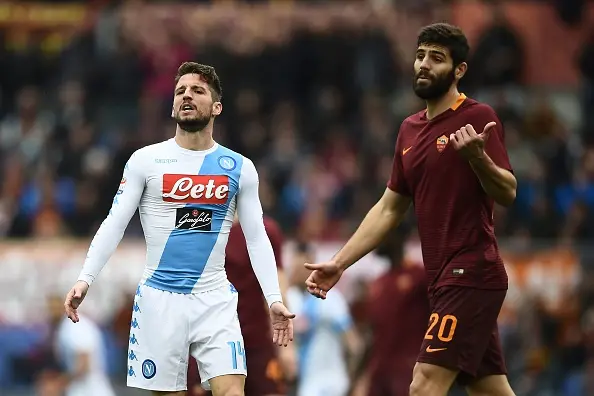fazio mertens roma napoli