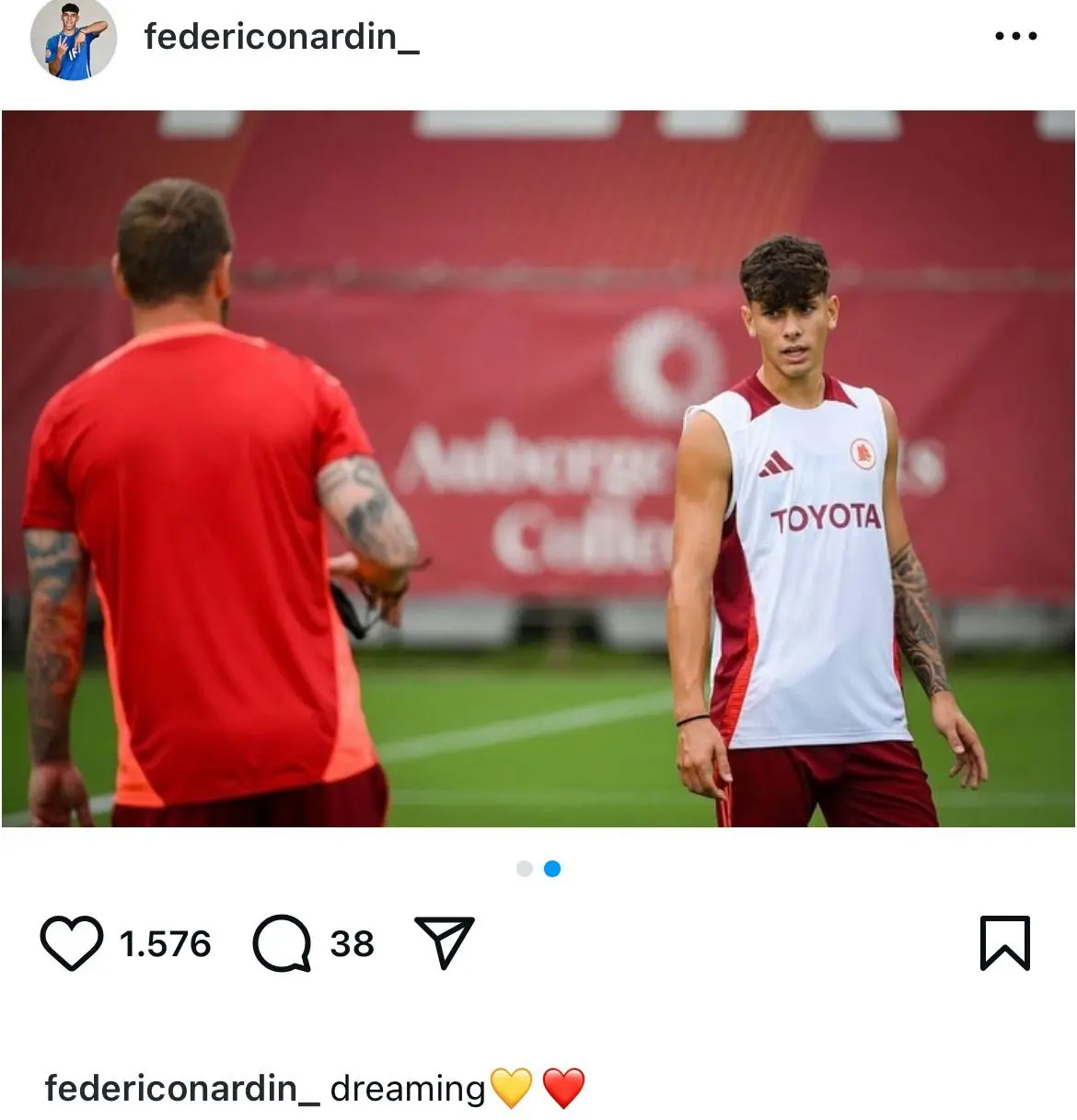 federico nardin daniele de rossi