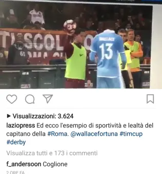 felipe anderson coglione totti
