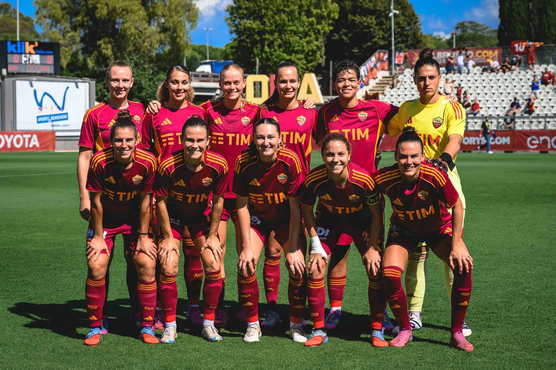 femminile roma milan squadra 3