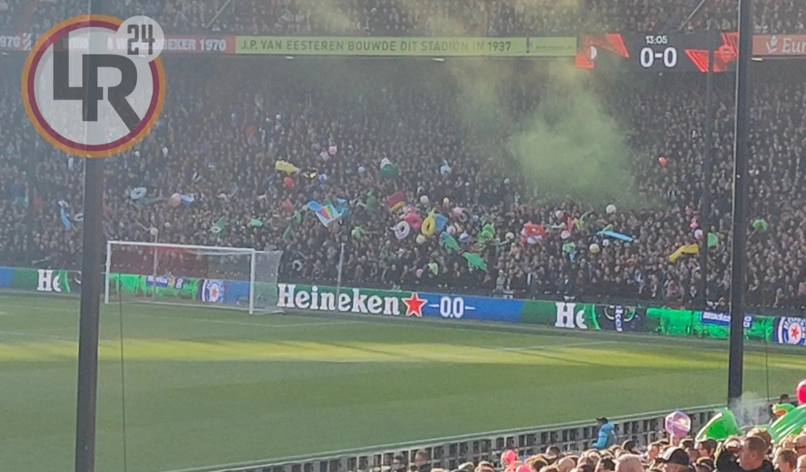 feyenoord roma gonfiabili