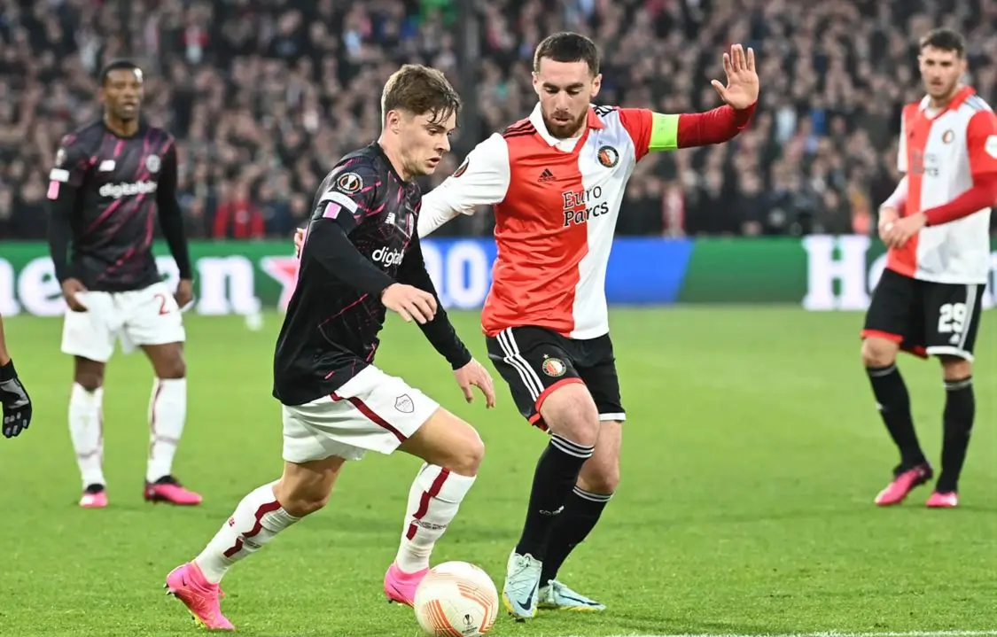 feyenoord roma zalewski