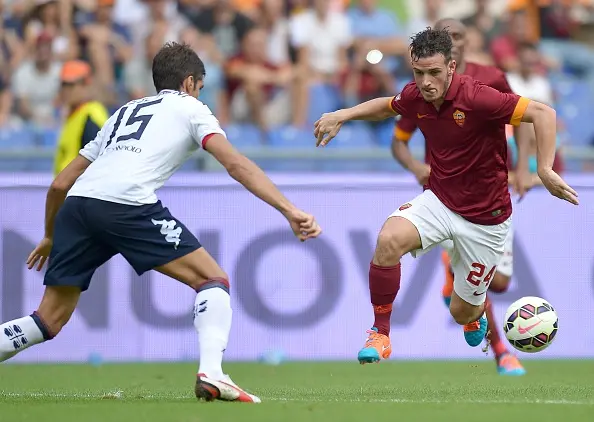 florenzi azione roma cagliari