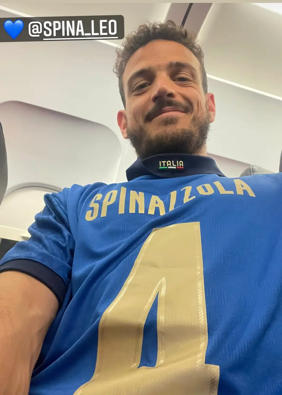 florenzi con maglia spinazzola