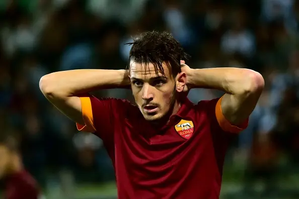 florenzi mani nei capelli parma roma 250914