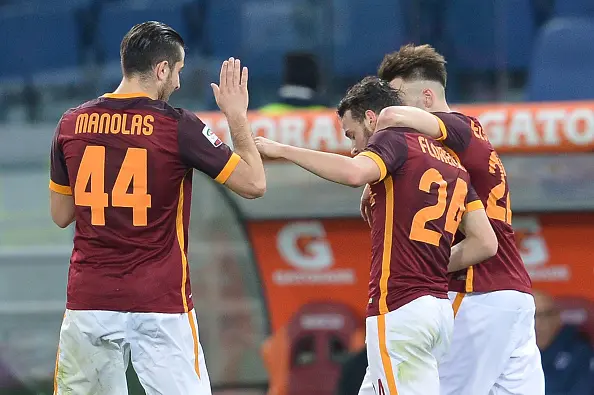 florenzi manolas cinque spalle roma samp