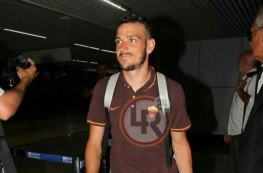 florenzi partenza fiumicino
