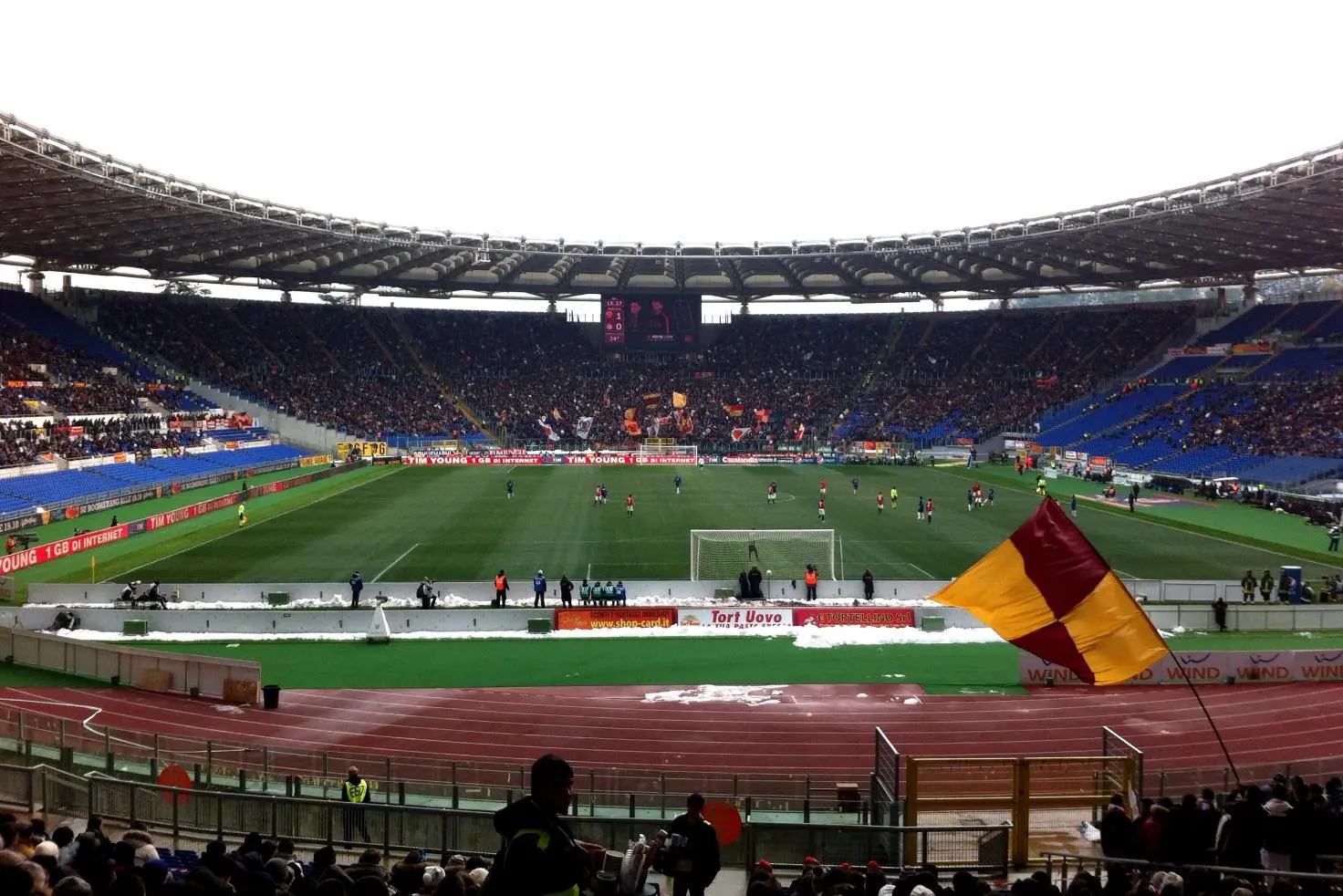 foto olimpico da curva per redazionale
