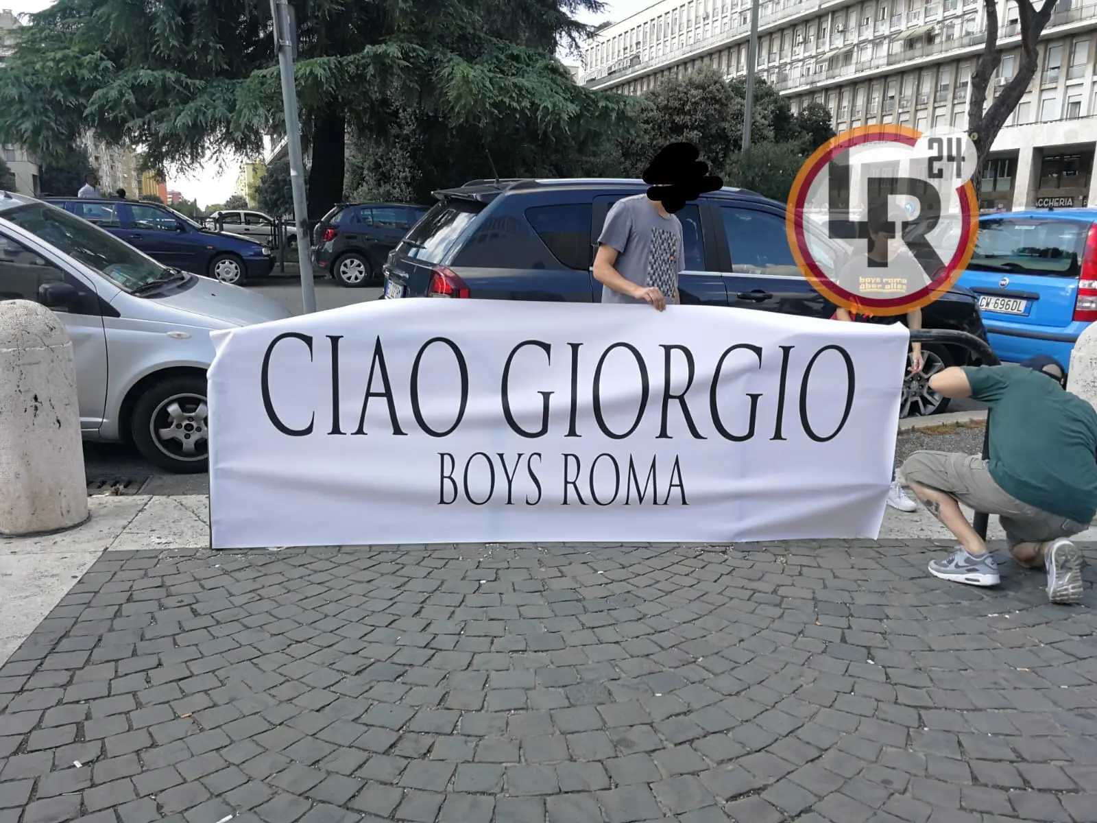 funereale giorgio rossi striscione 24092018