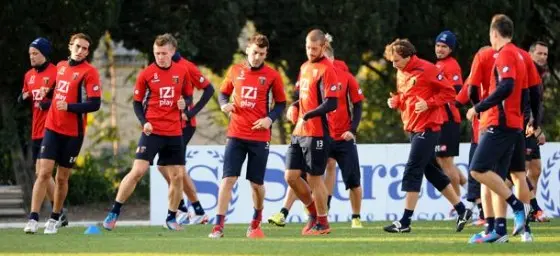 genoa allenamento