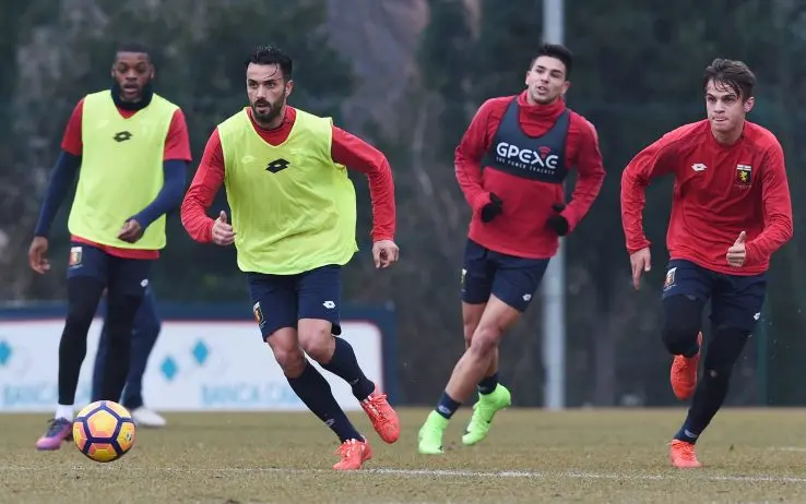genoa allenamento genoacfc