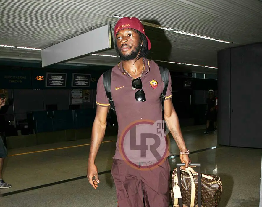 gervinho partenza fiumicino
