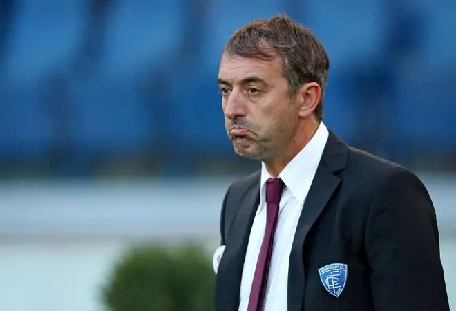 giampaolo rabbuiato roma empoli