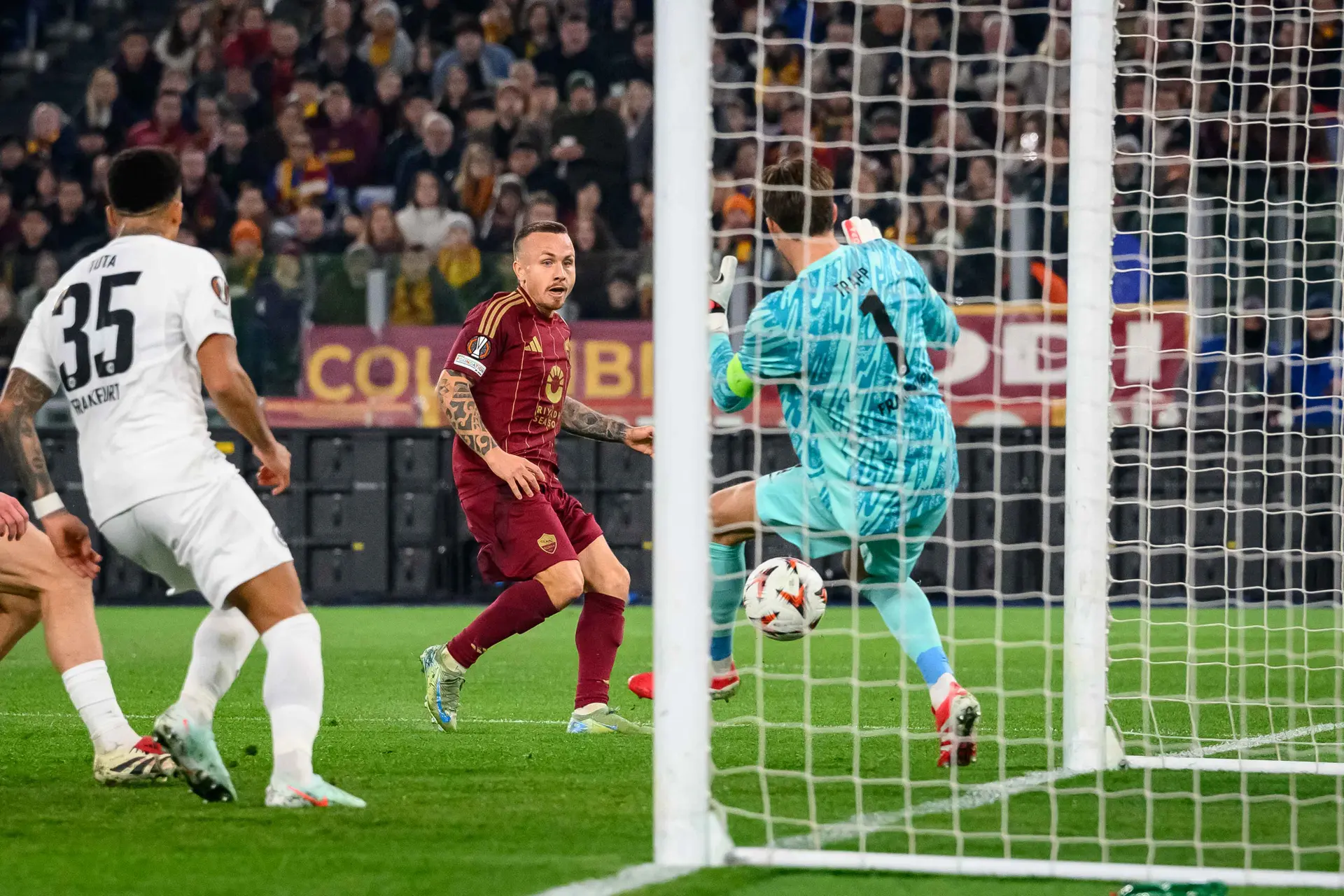 gol angelino roma eintracht