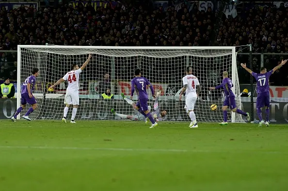gomez de sanctis battuto fiorentina roma 26012015