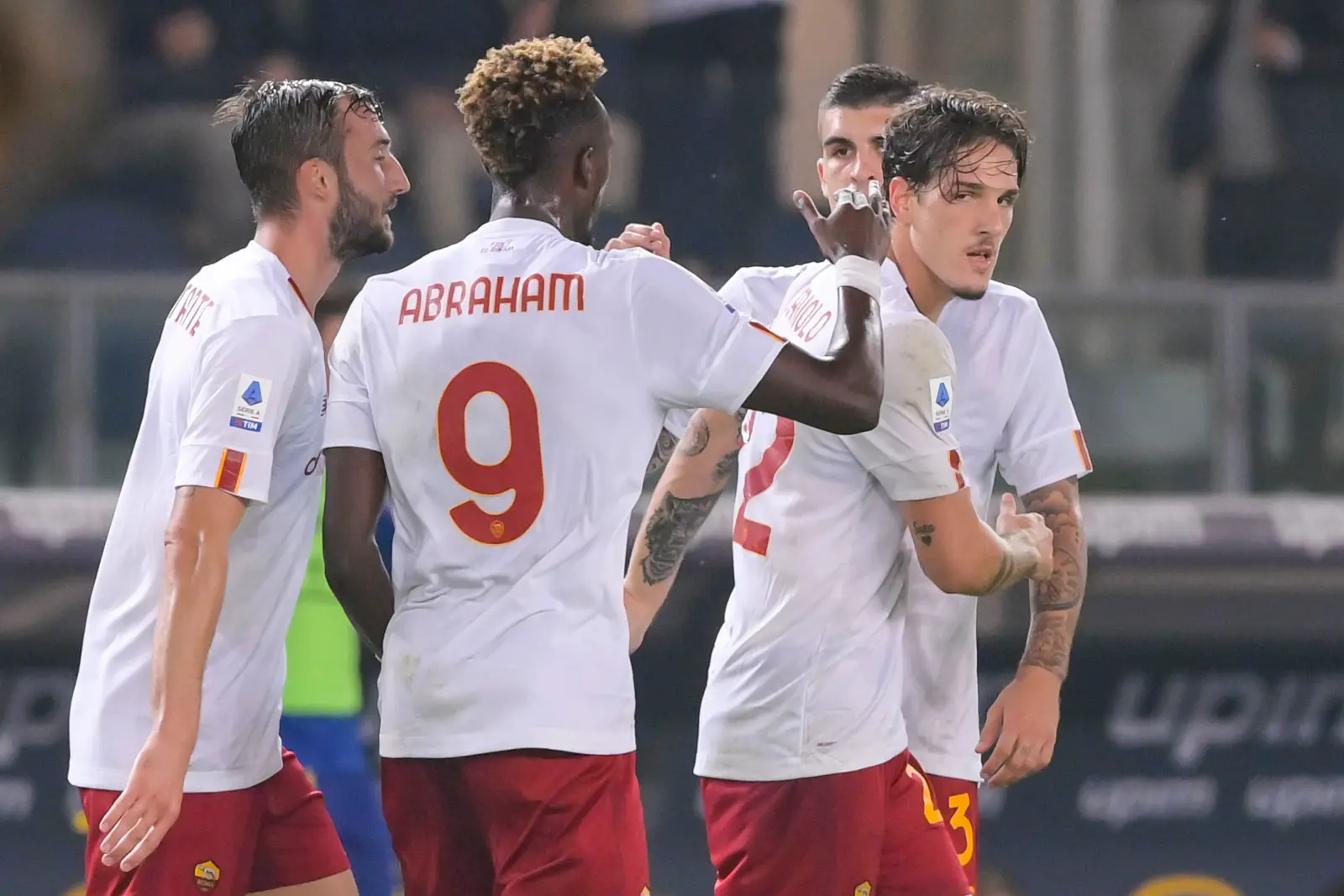 hellas verona roma zaniolo squadra 1