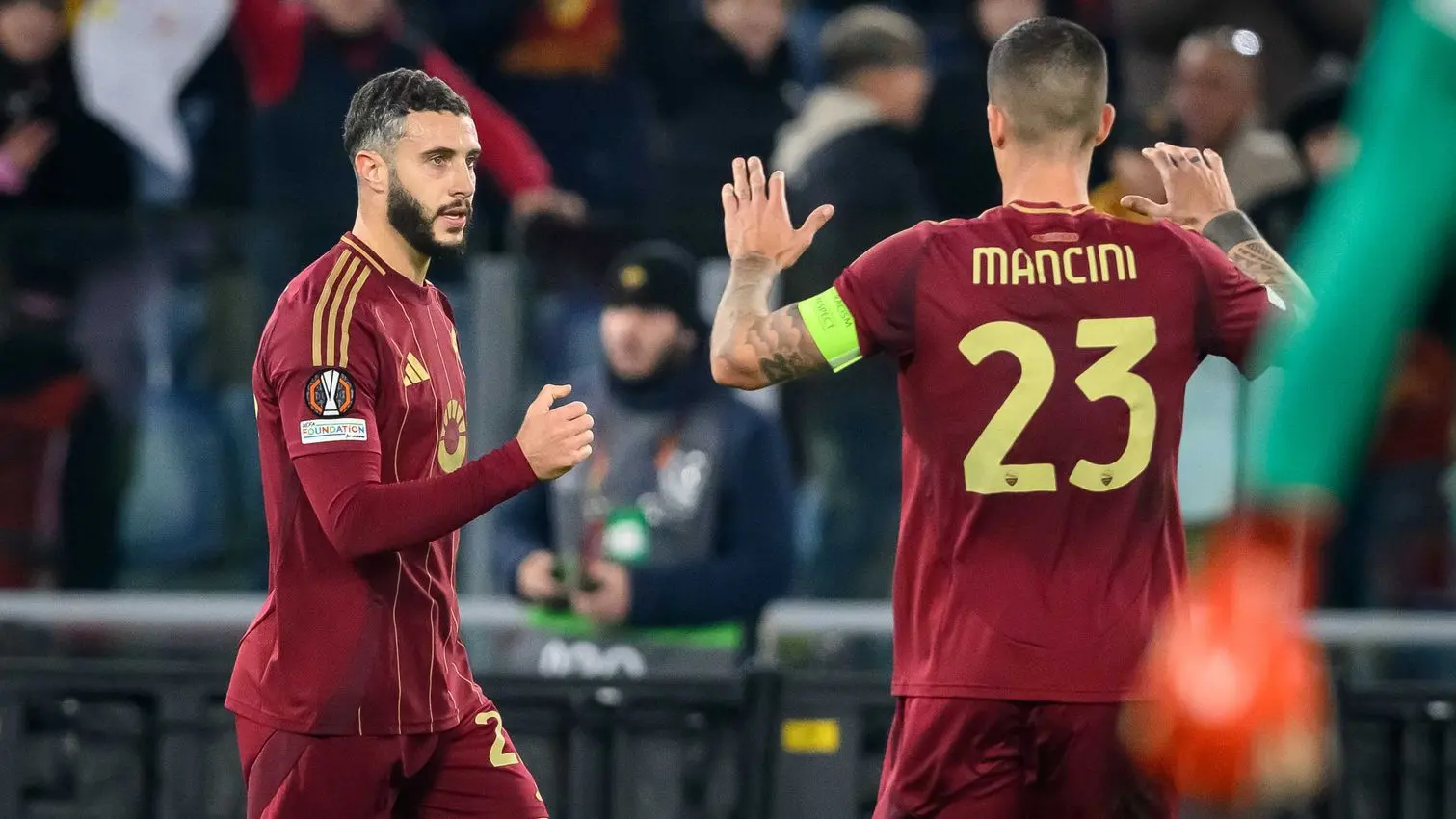 hermoso e mancini roma braga