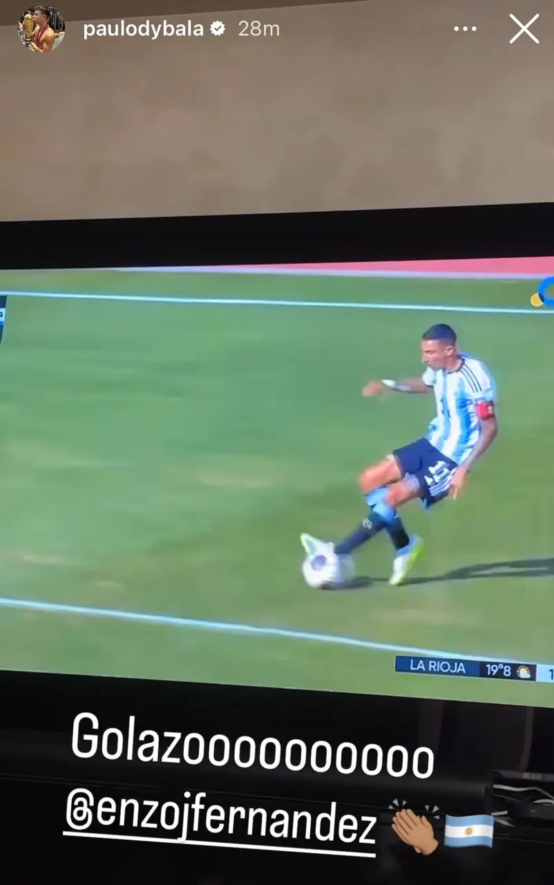 instagram dybala bolivia argentina