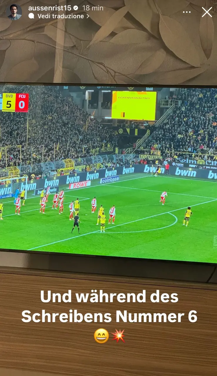 instagram hummels borussia dortmund union berlino