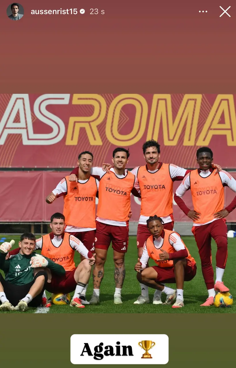 instagram hummels trigoria partitella