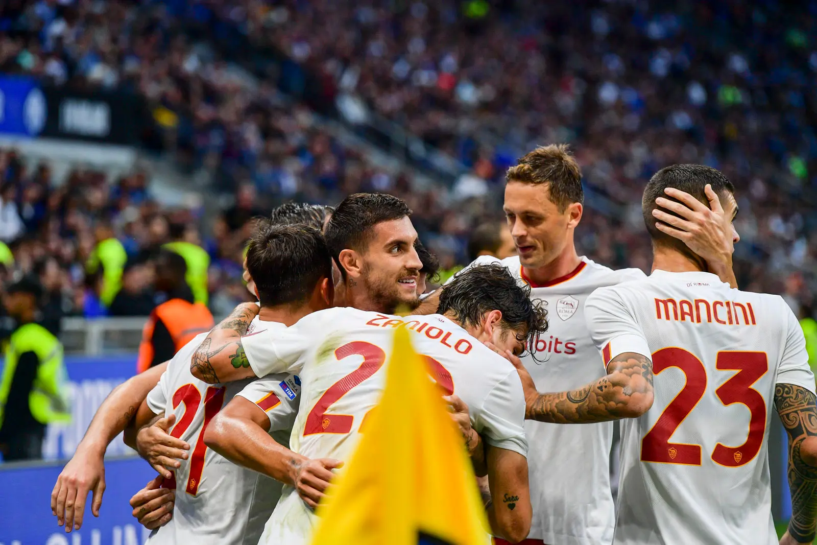 inter roma esultanza