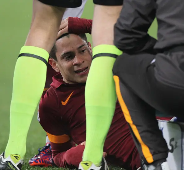 iturbe infortunio roma empoli 31012015