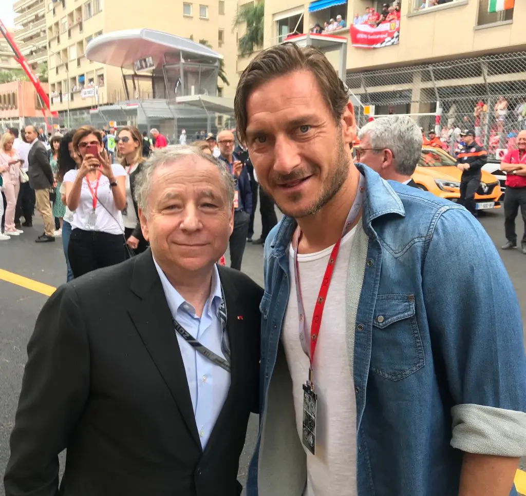 jean todt totti montecarlo