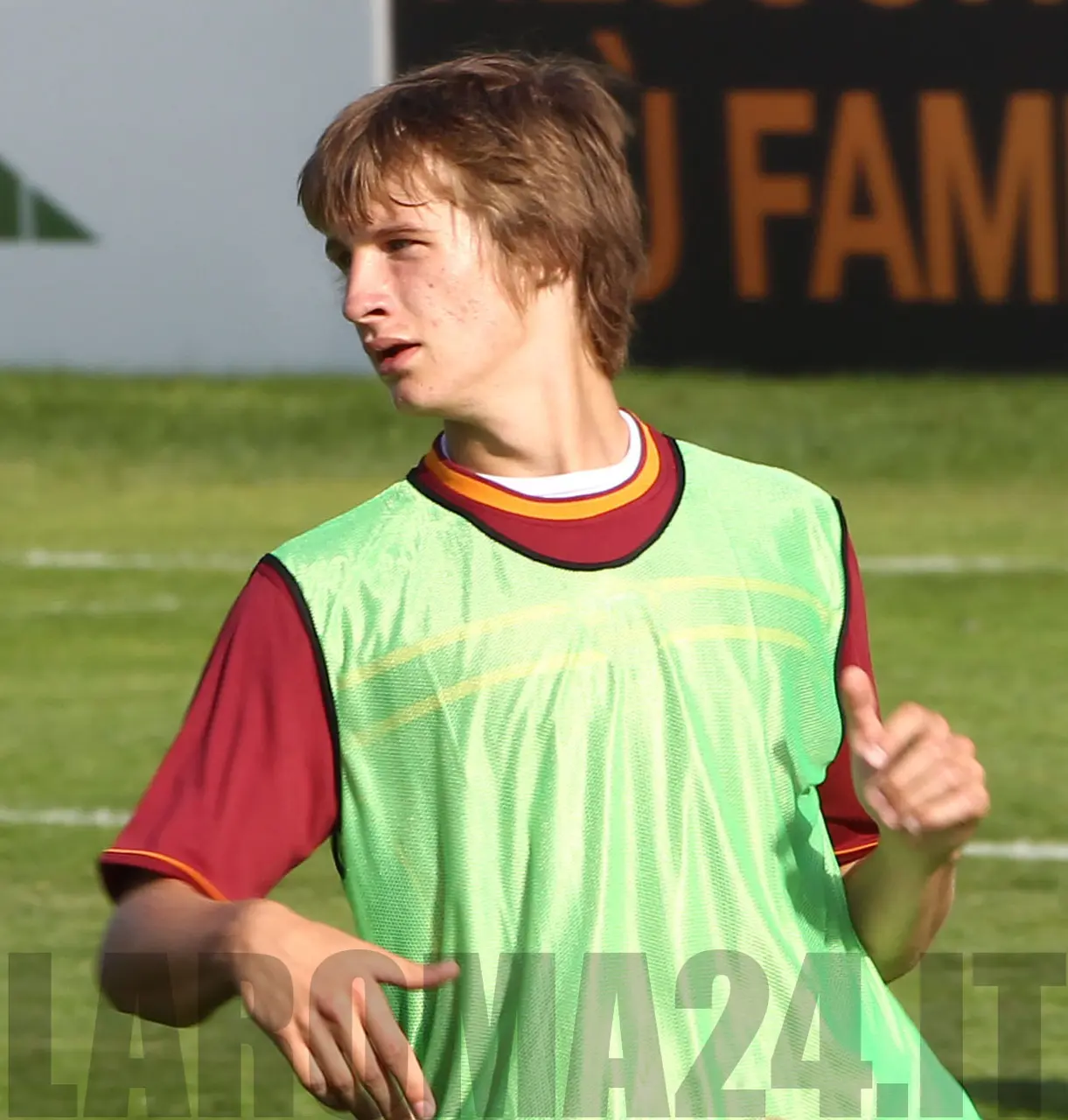 jedvaj mezza figura fratino verde allenamento riscone 140713 mancini