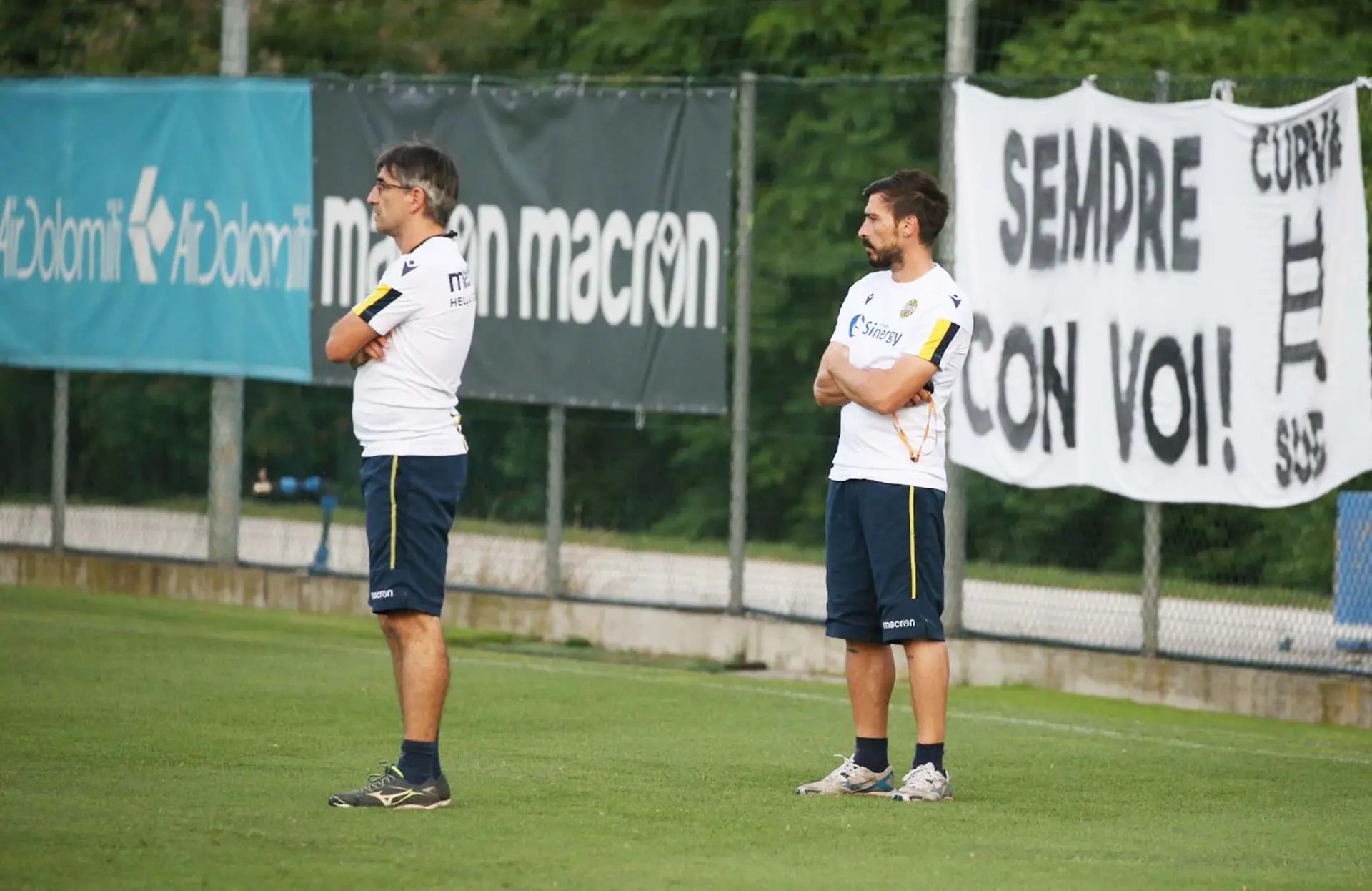 juric paro allenamento
