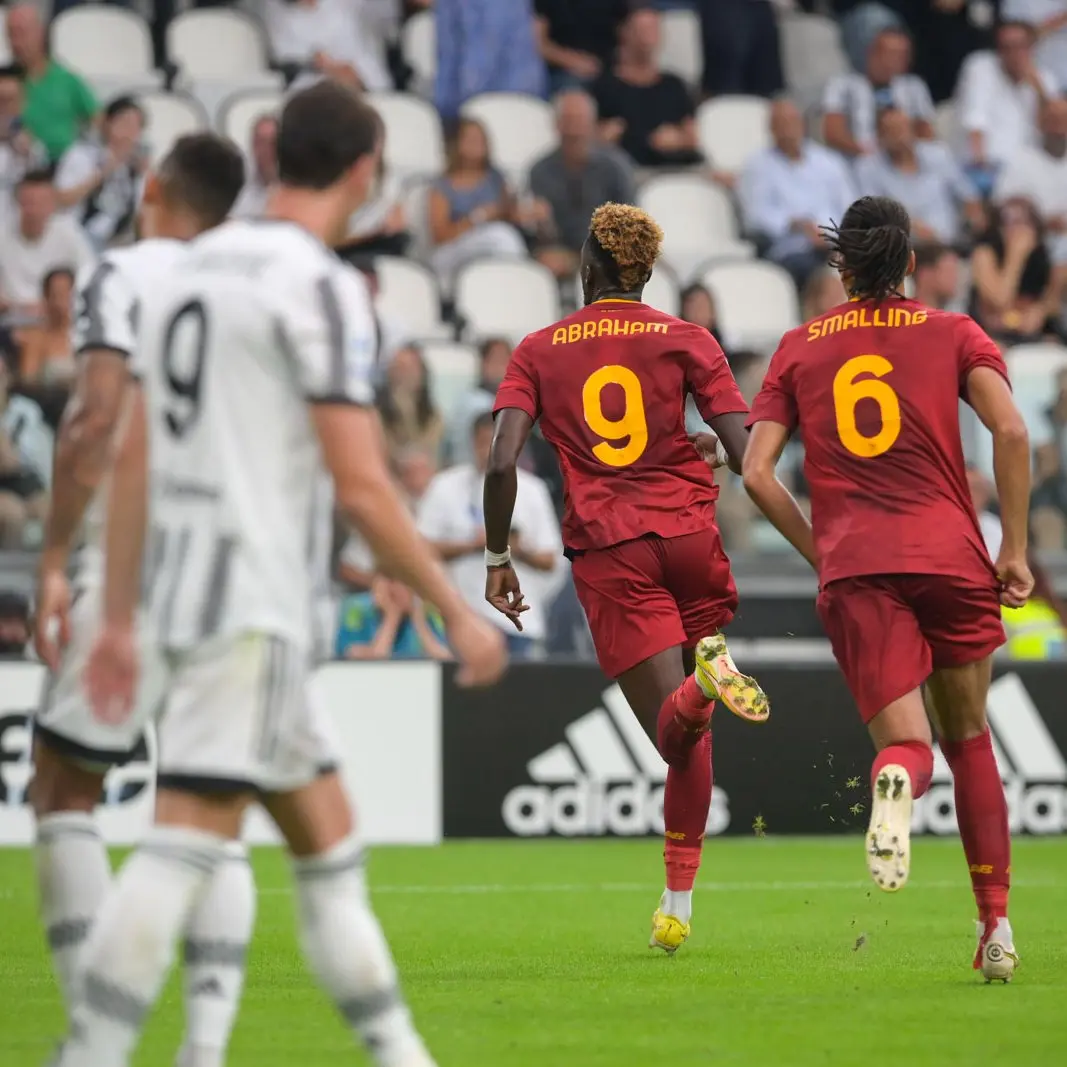 juve roma abraham gol