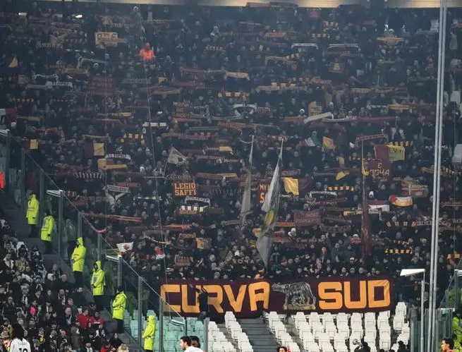 juve roma settore ospiti