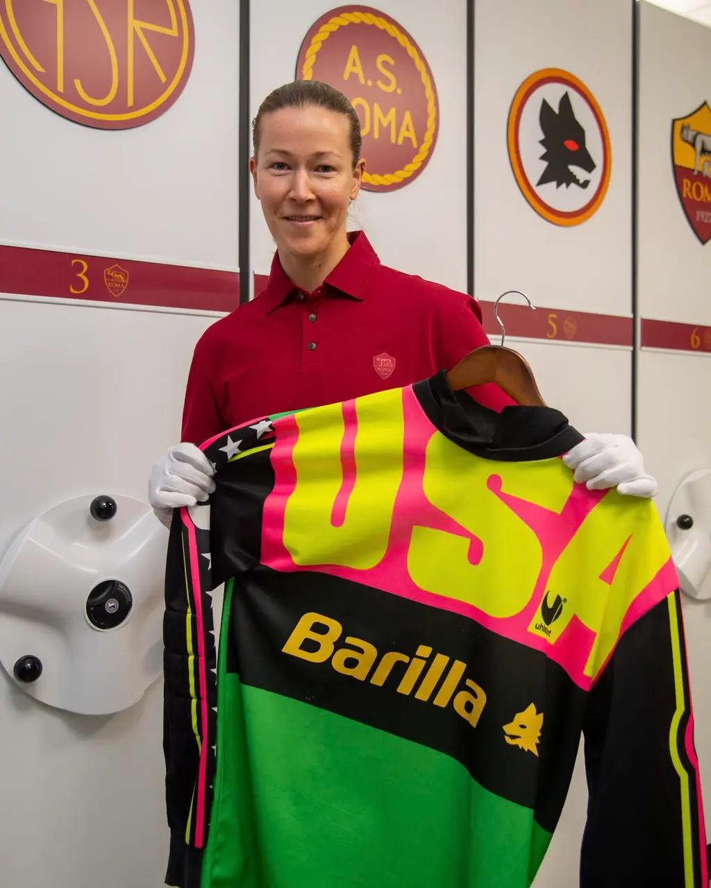 korpela maglia cervone roma femminile
