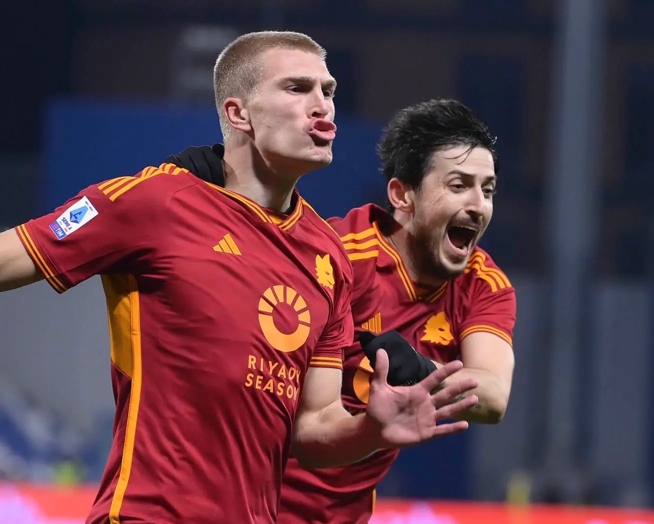 kristensen e azmoun sassuolo roma