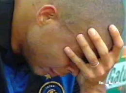 lacrime ronaldo