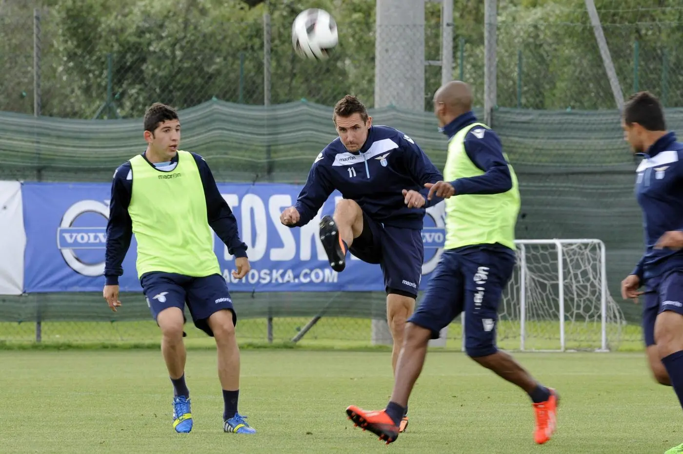 lazio allenamento