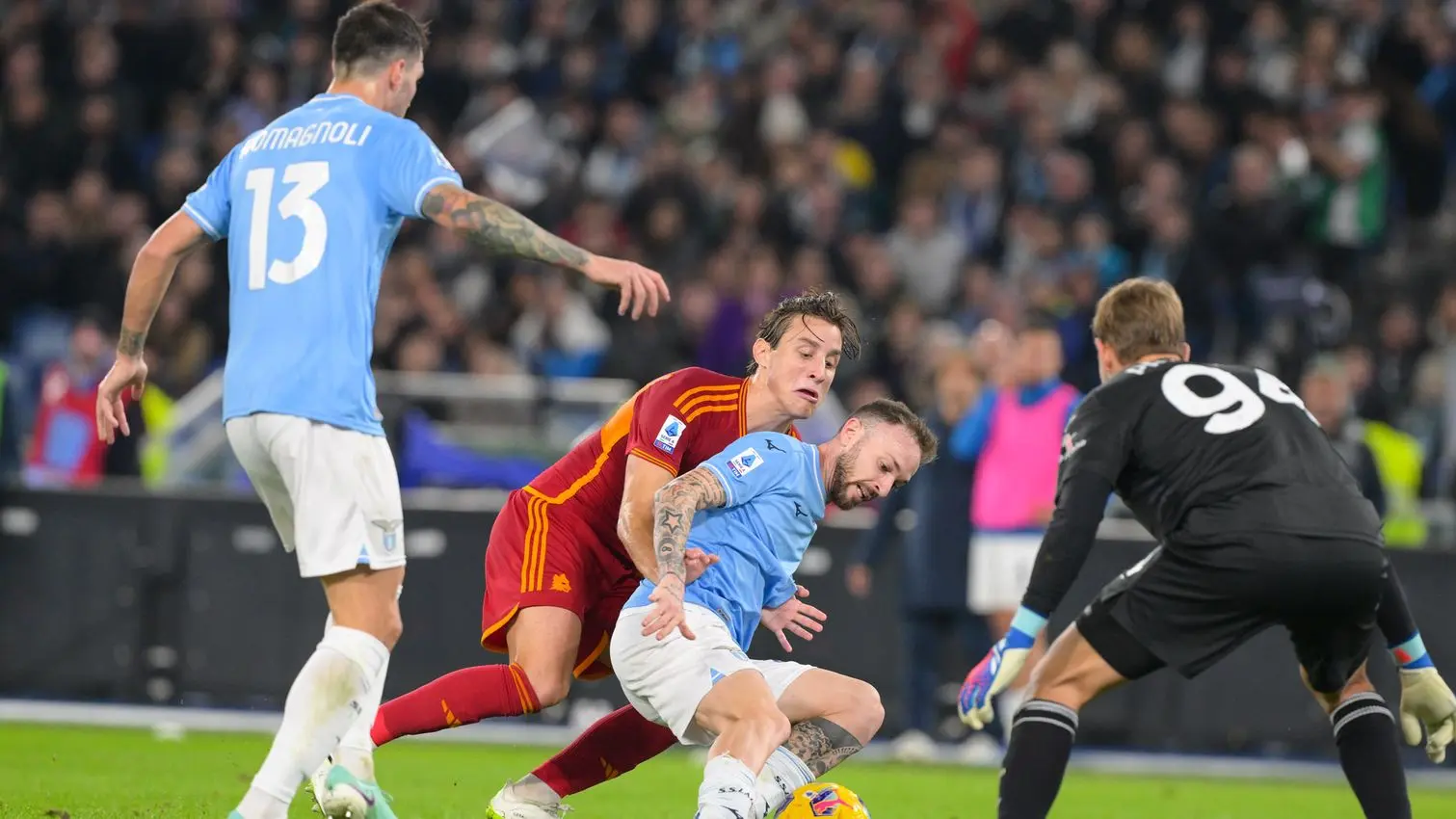 lazio roma bove lazzari romagnoli