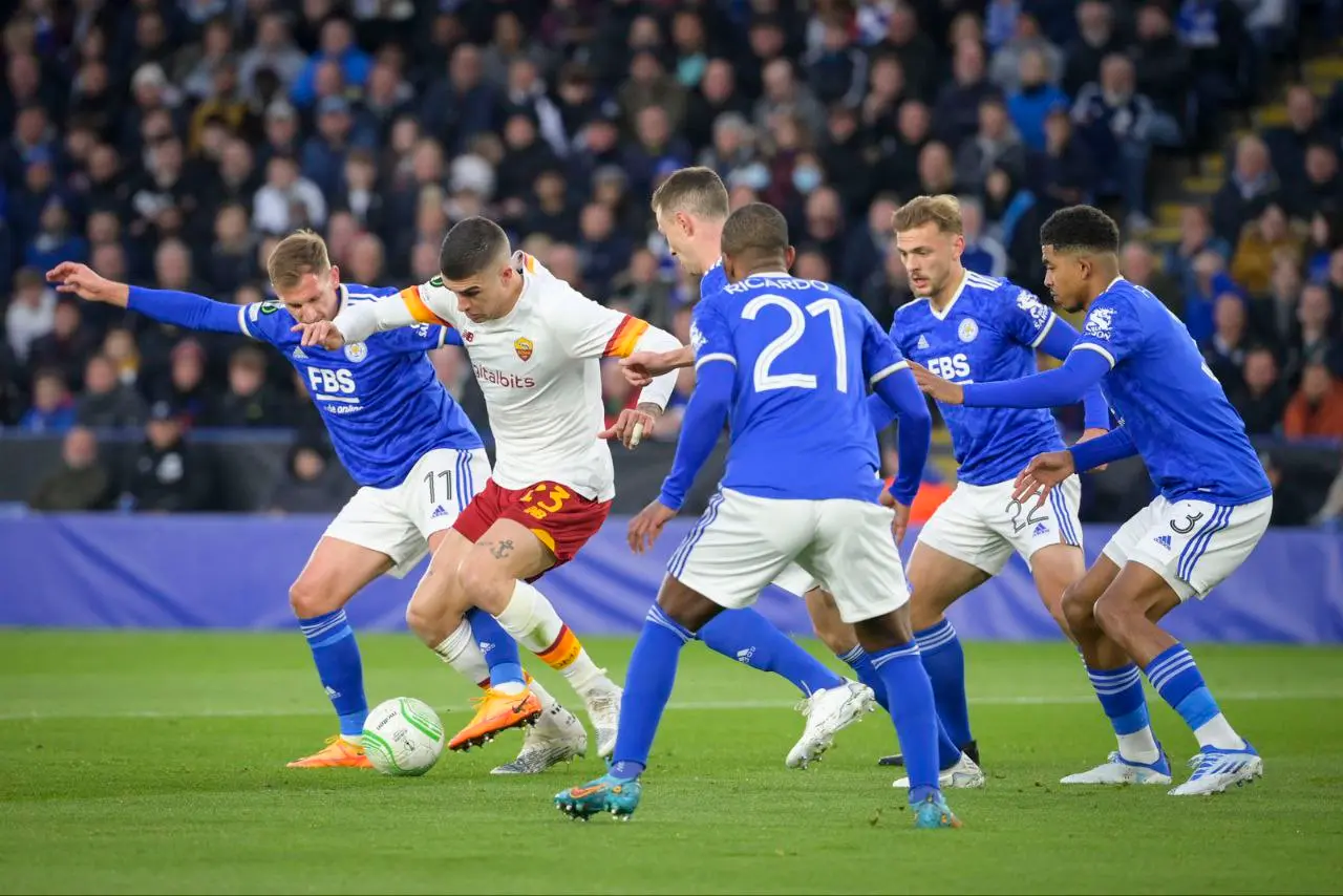 leicester roma mancini