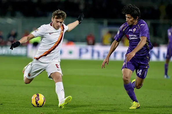 ljajic fiorentina roma 26012015
