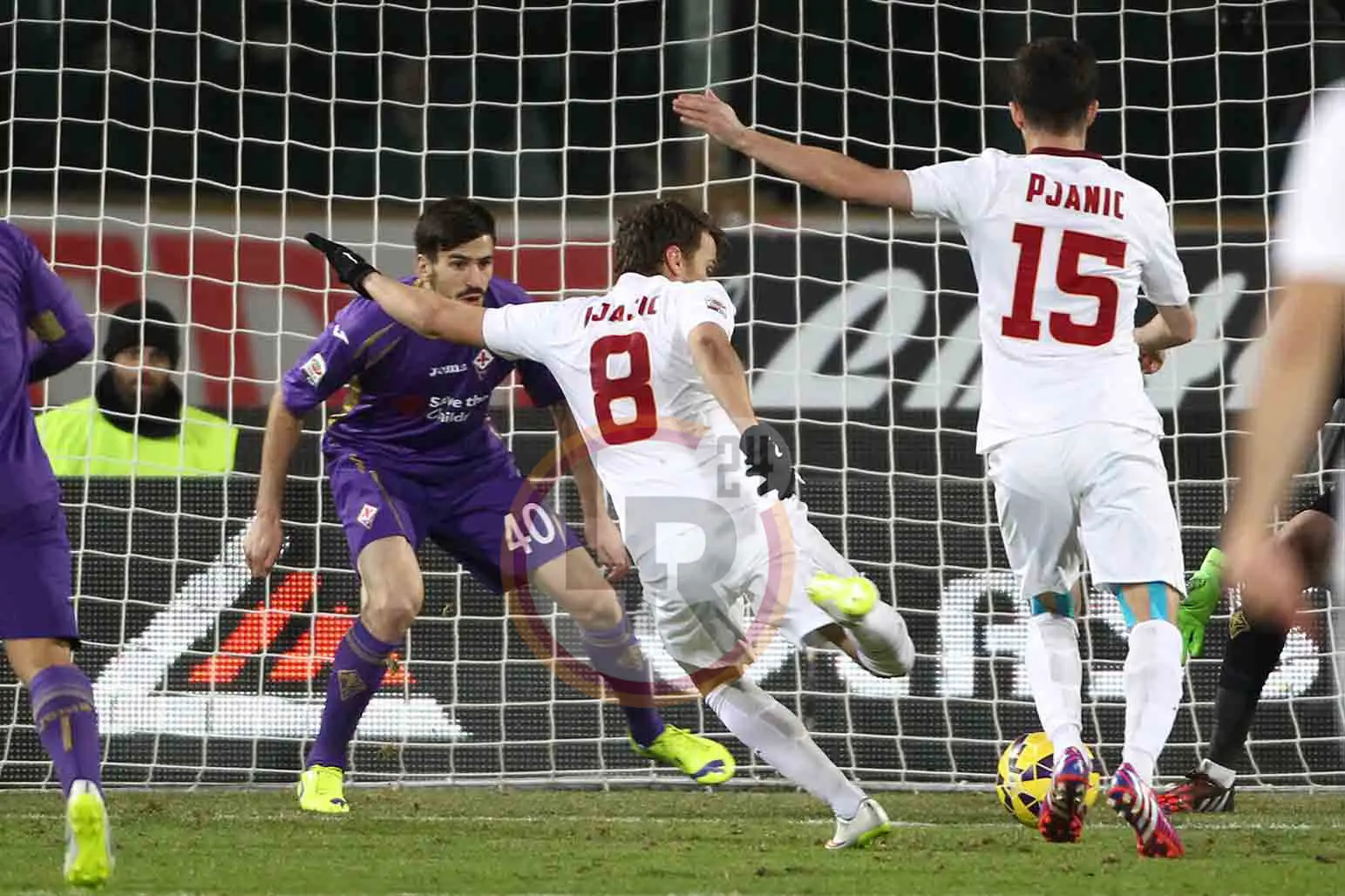 ljajic gol spalle fiore roma 250115 mancini