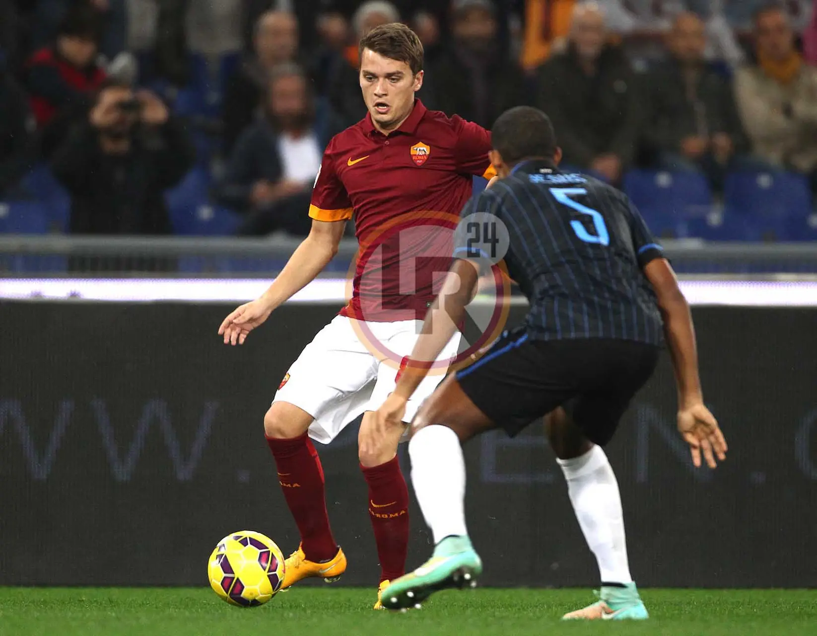 ljajic jjesus azione roma inter mancini