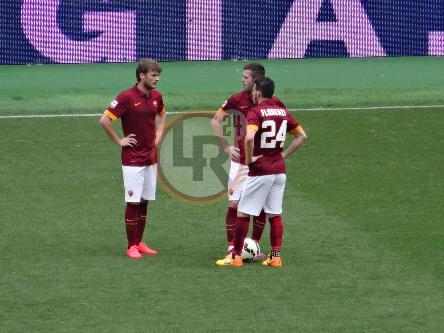ljajic pjanic florenzi roma napoli 040415
