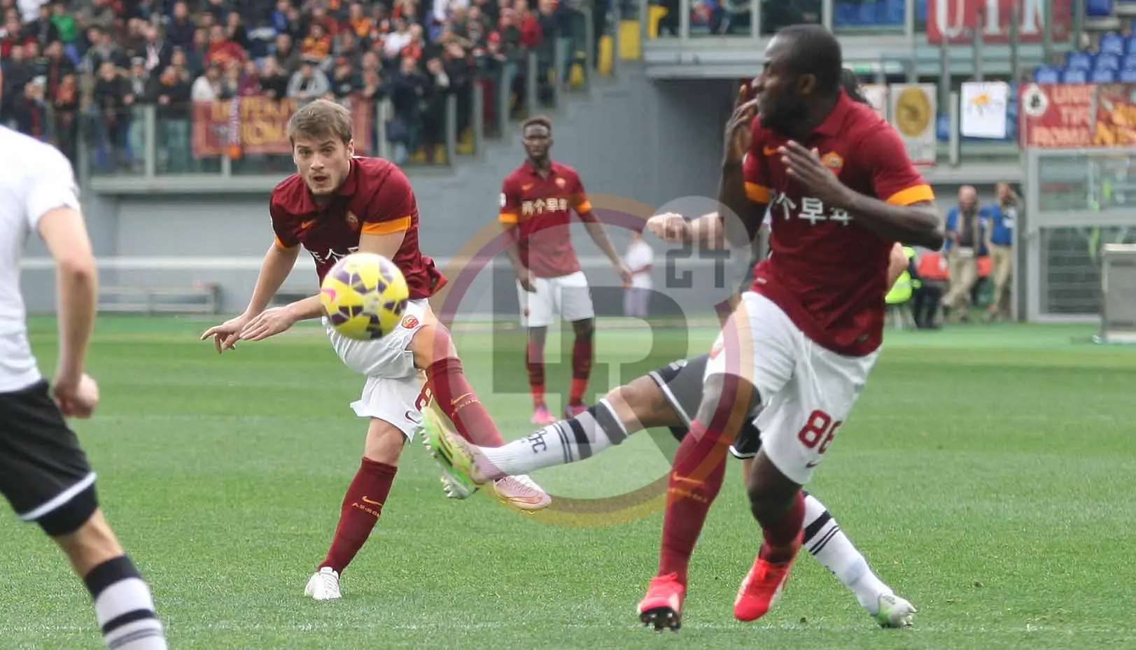 ljajic tiro foto gino roma parma 16022015