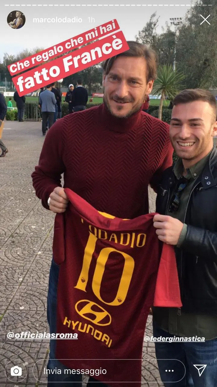 lodadio instagram totti