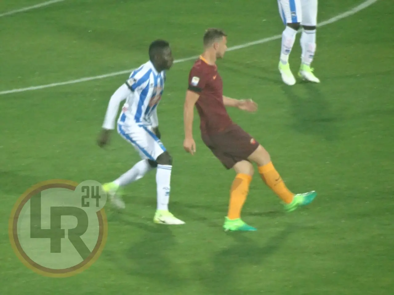 lr24 pescara roma dzeko