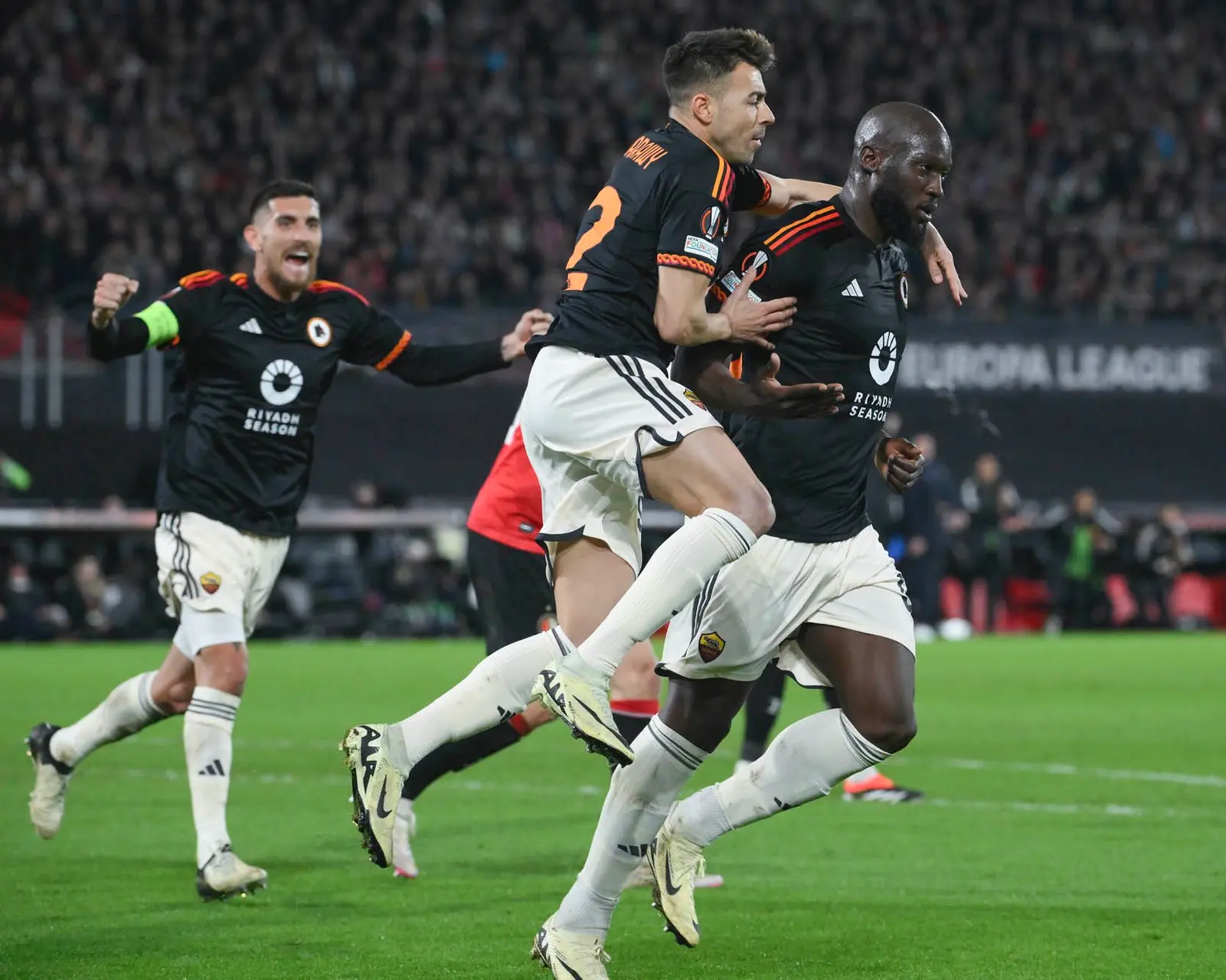 lukaku gol feyenoord roma