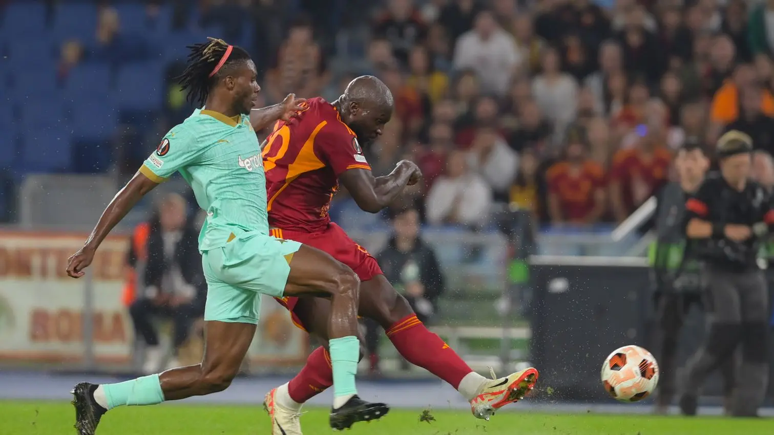 lukaku gol roma slavia 1