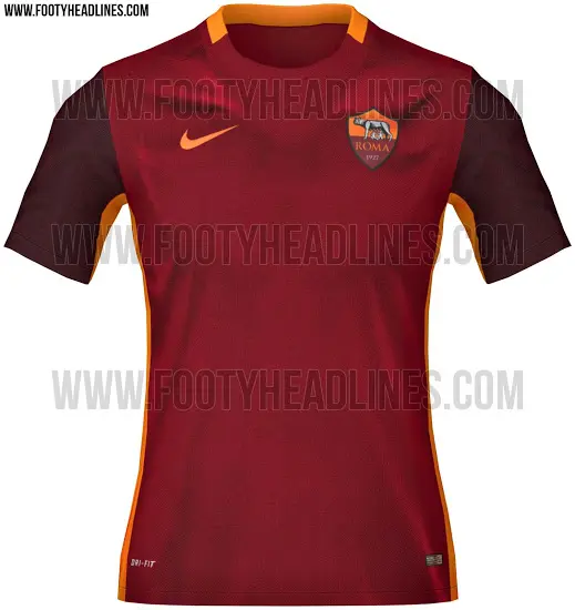 maglia roma footyheadlines 15 16