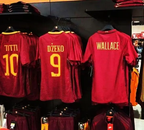 maglia wallace roma 2016