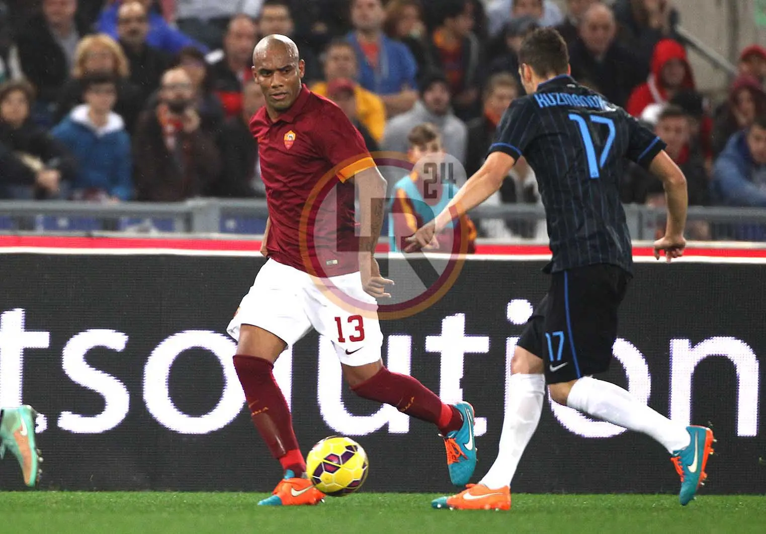 maicon kuzmanovic roma inter mancini