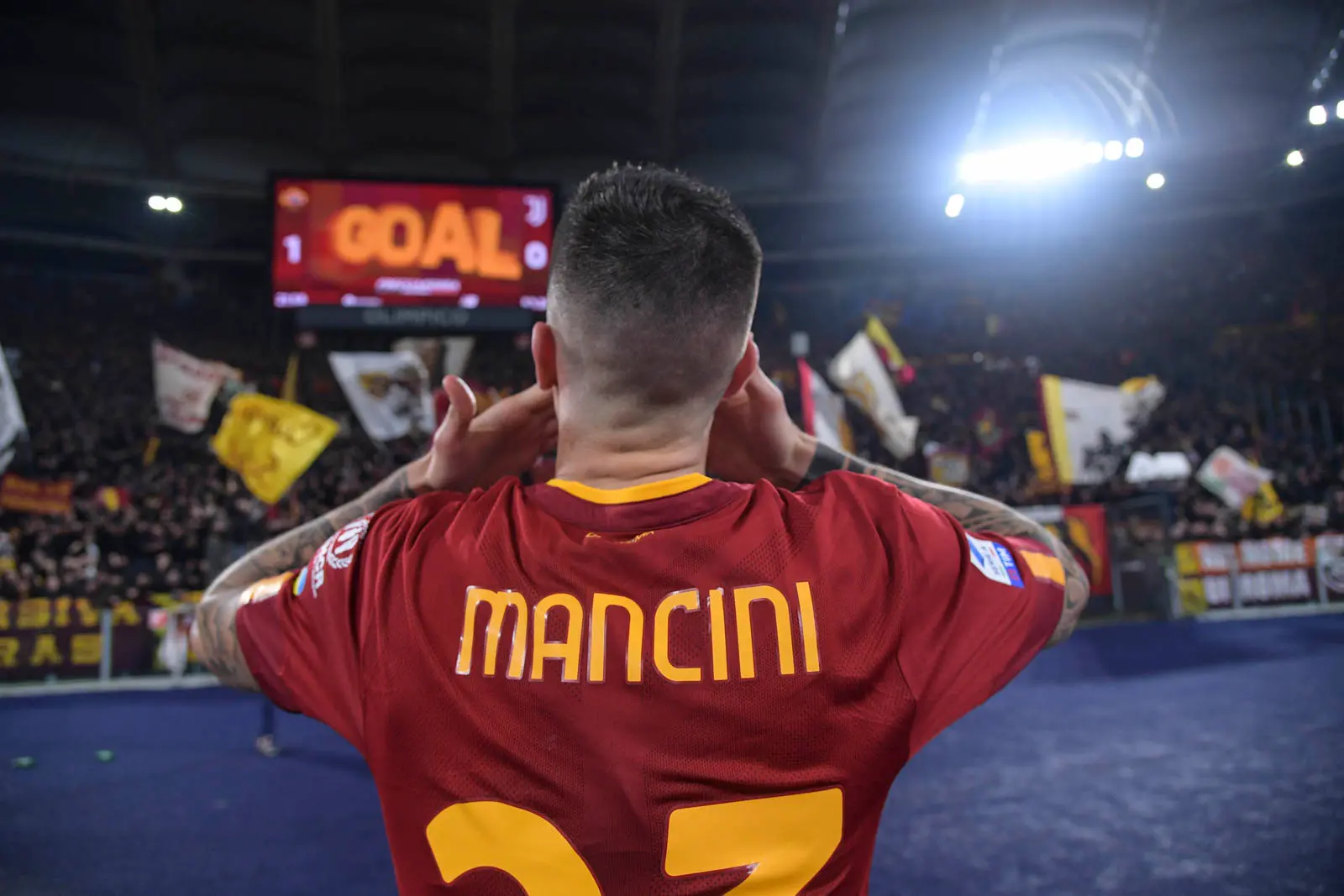mancini curva sud